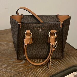 Michael Kors Kris Small Logo Satchel